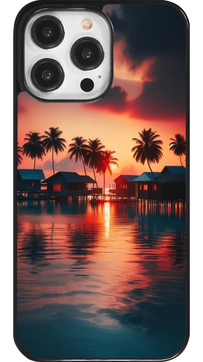 Coque iPhone 14 Pro Max - Paradis Maldives