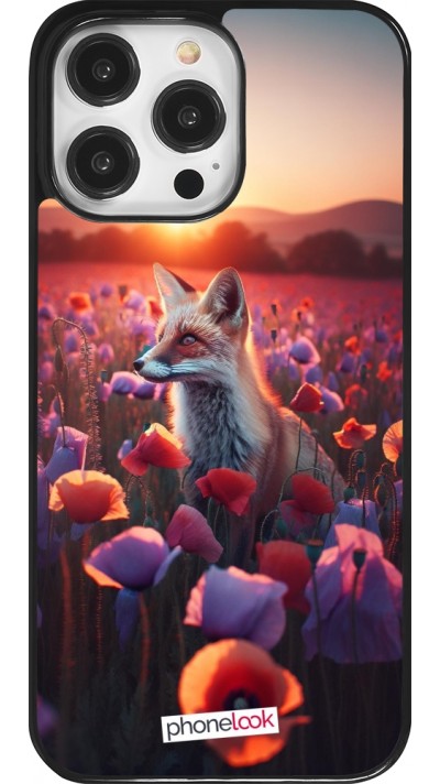 Coque iPhone 14 Pro Max - Renard pourpre au crépuscule