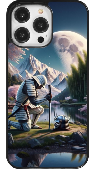 Coque iPhone 14 Pro Max - Samurai Katana Lune