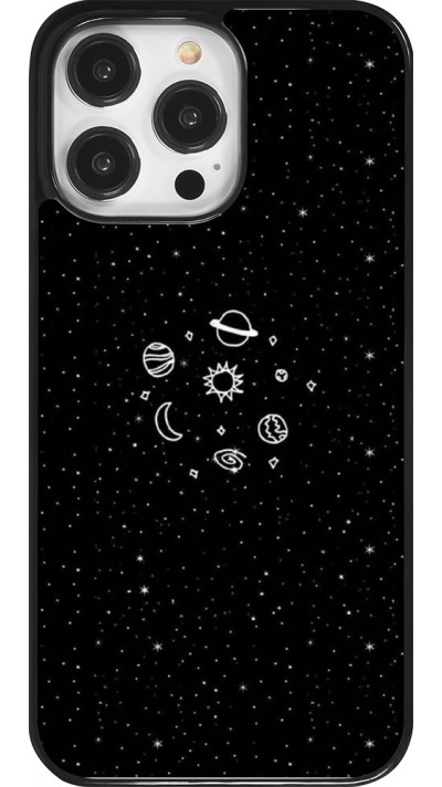 Coque iPhone 14 Pro Max - Space Doodle