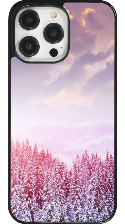 Coque iPhone 14 Pro Max - Winter 22 Pink Forest