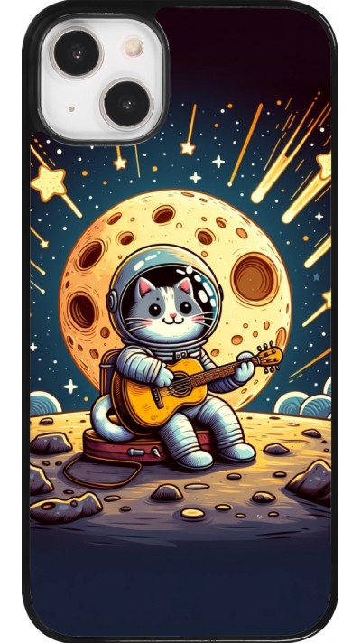 Coque iPhone 14 Plus - AstroCat RockLune