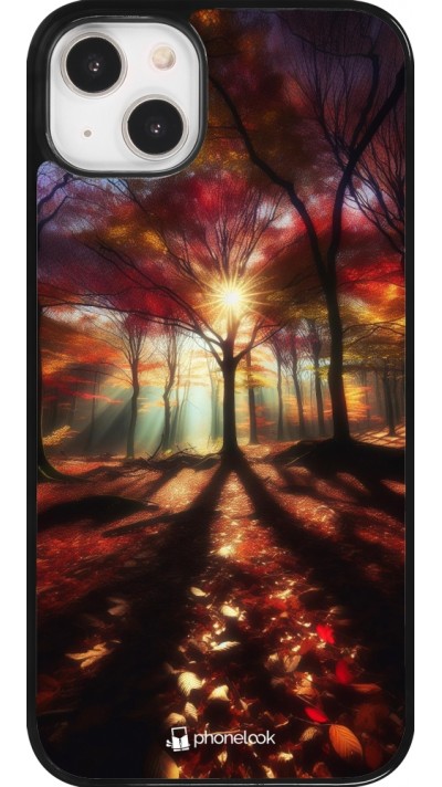 Coque iPhone 14 Plus - Automne doré glare