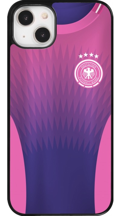 Coque iPhone 14 Plus - Maillot de football Allemagne Extérieur personnalisable