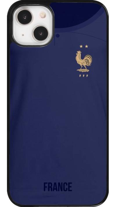 Coque iPhone 14 Plus - Maillot de football France 2022 personnalisable