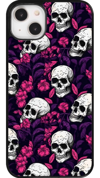 Coque iPhone 14 Plus - Halloween 2024 romantic skulls