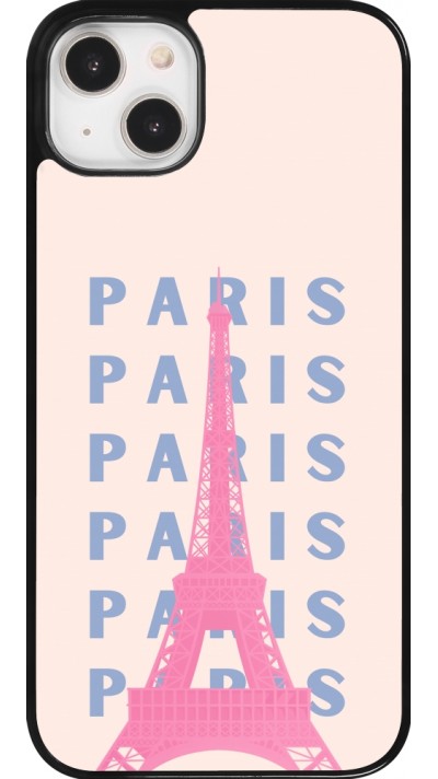 Coque iPhone 14 Plus - Paris Pink Print