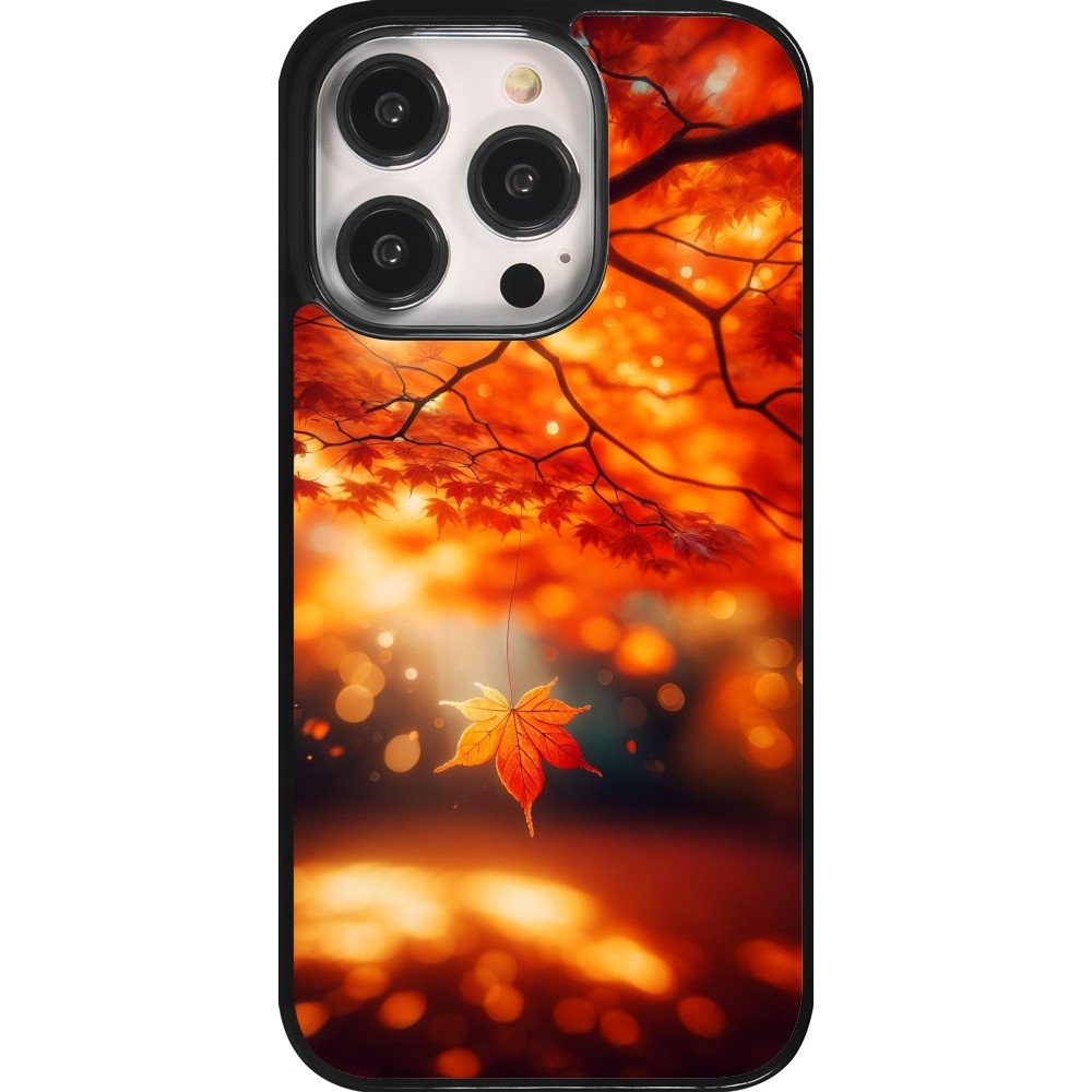 Coque iPhone 14 Pro - Automne Magique Orange