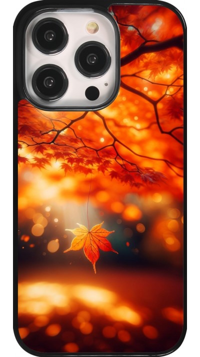 Coque iPhone 14 Pro - Automne Magique Orange