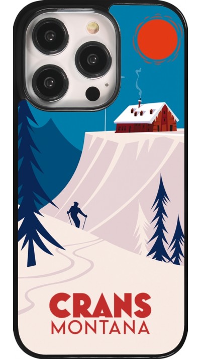 Coque iPhone 14 Pro - Crans-Montana Cabane