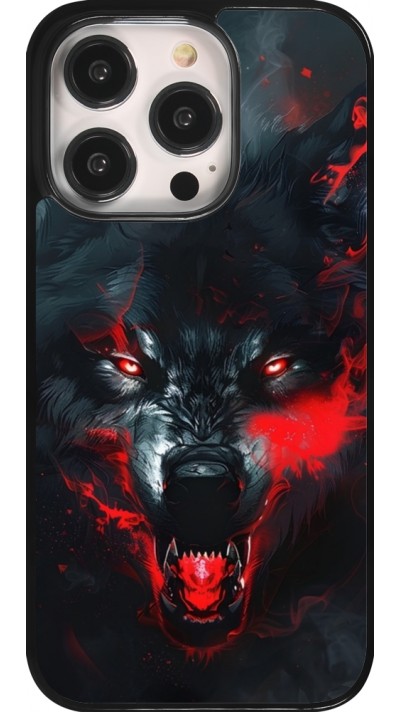 Coque iPhone 14 Pro - Halloween 2024 mad werewolf