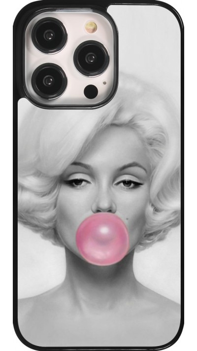 Coque iPhone 14 Pro - Marilyn Bubble