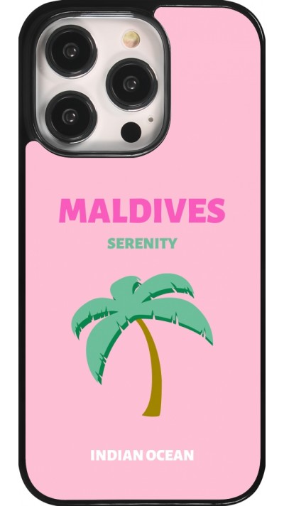 Coque iPhone 14 Pro - Pop Summer Destination Maldives