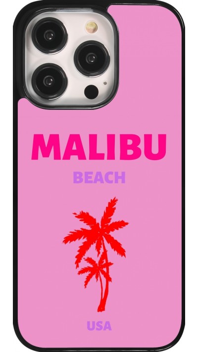 Coque iPhone 14 Pro - Pop Summer Destination Malibu