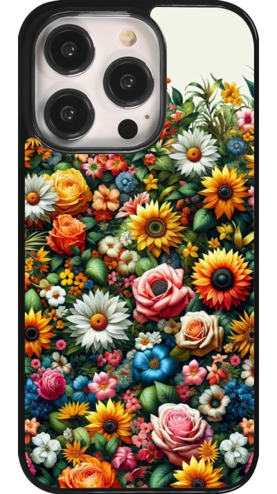 Coque iPhone 14 Pro - Summer Floral Pattern