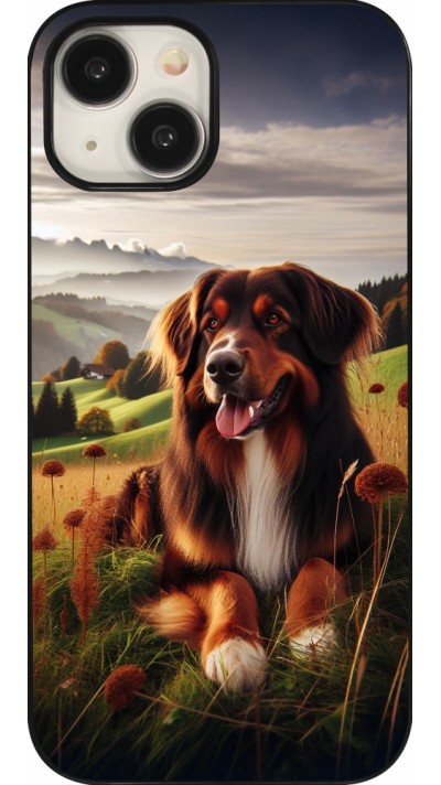 iPhone 15 Case Hülle - Hund Land Schweiz