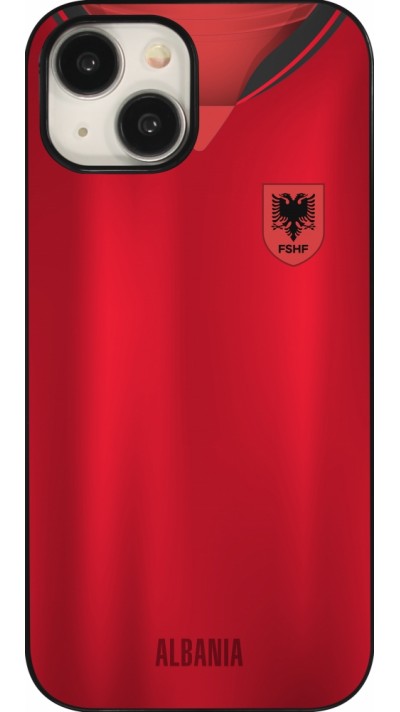 iPhone 15 Case Hülle - Albanien personalisierbares Fussballtrikot