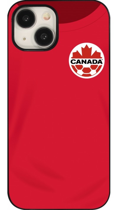 iPhone 15 Case Hülle - Kanada 2022 personalisierbares Fussballtrikot