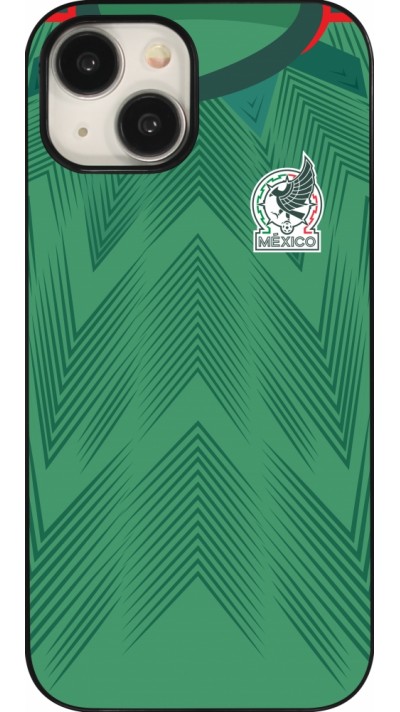 iPhone 15 Case Hülle - Mexiko 2022 personalisierbares Fussballtrikot