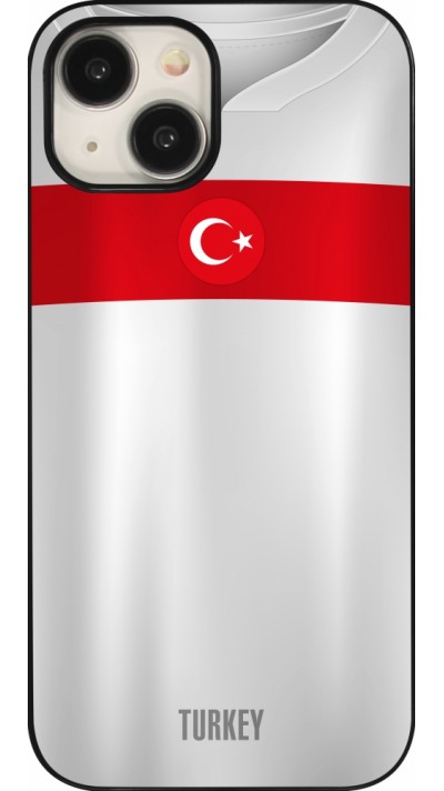 iPhone 15 Case Hülle - Türkei personalisierbares Fussballtrikot