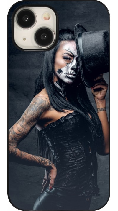 iPhone 15 Case Hülle - Halloween 22 Tattooed Girl