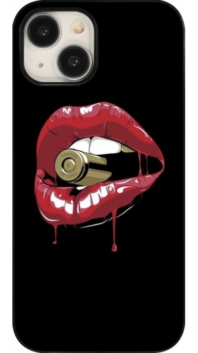 iPhone 15 Case Hülle - Lips bullet