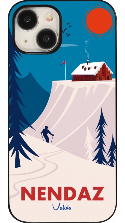 iPhone 15 Case Hülle - Nendaz Cabane Ski