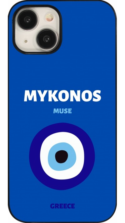 Coque iPhone 15 - Pop Summer Destination Mykonos