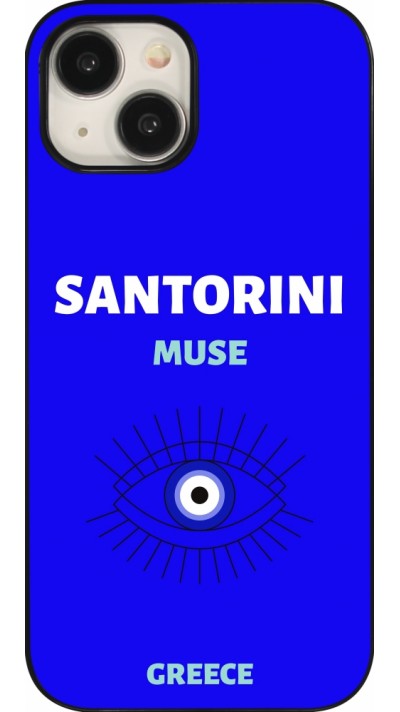 Coque iPhone 15 - Pop Summer Destination Santorini