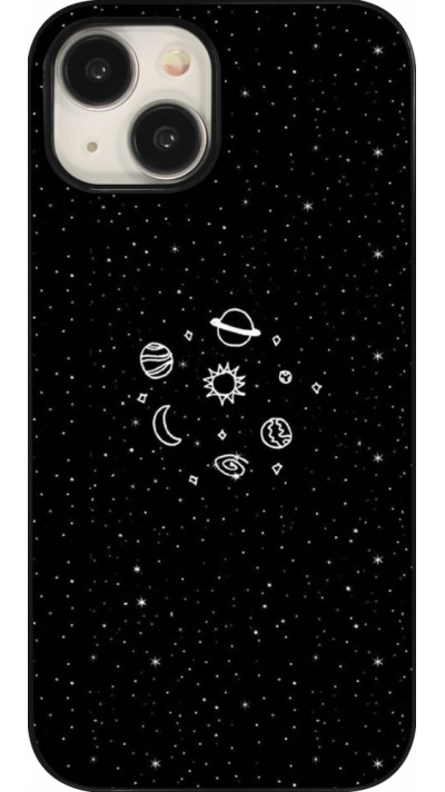 Coque iPhone 15 - Space Doodle