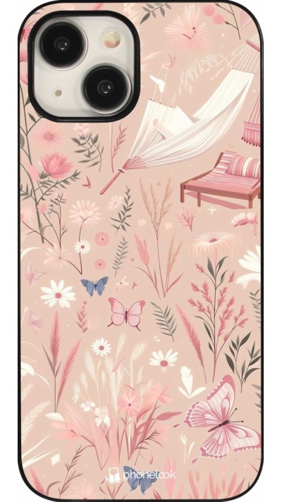 Coque iPhone 15 - Summer Pastel Pattern