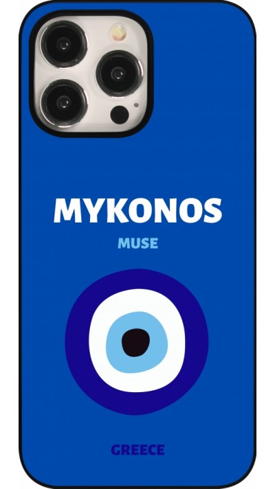 Coque iPhone 15 Pro Max - Pop Summer Destination Mykonos