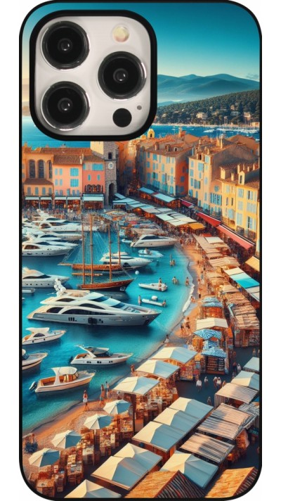 Coque iPhone 15 Pro Max - Saint-Tropez Beach