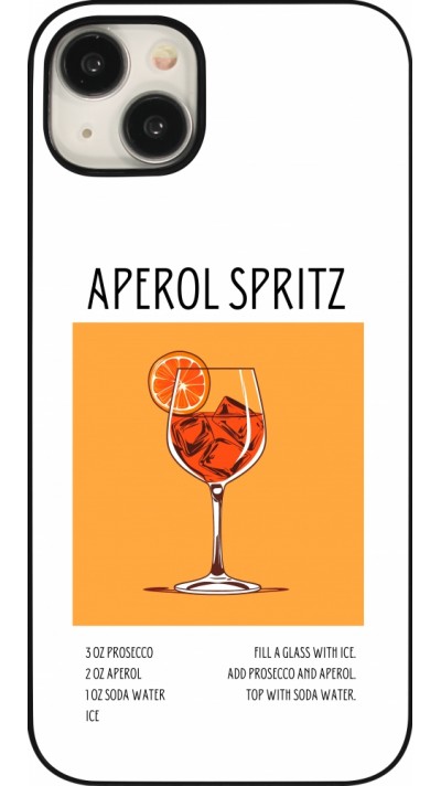 Coque iPhone 15 Plus - Cocktail recette Aperol Spritz