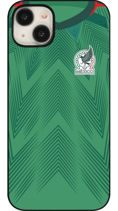 Coque iPhone 15 Plus - Maillot de football Mexique 2022 personnalisable