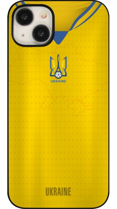 Coque iPhone 15 Plus - Maillot de football Ukraine