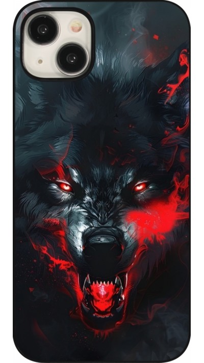 Coque iPhone 15 Plus - Halloween 2024 mad werewolf