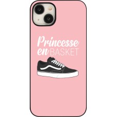 Coque iPhone 15 Plus - princesse en basket