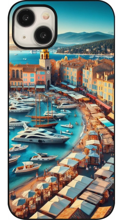 Coque iPhone 15 Plus - Saint-Tropez Beach