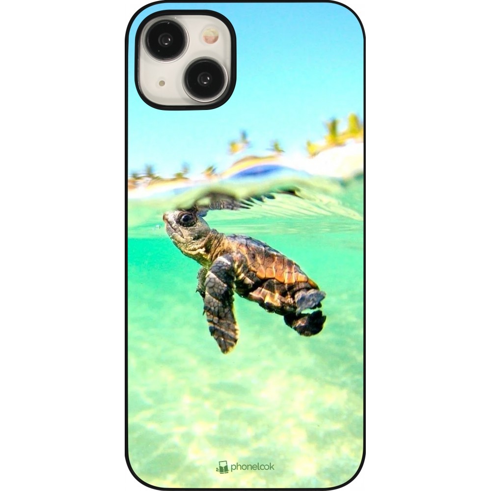 Coque iPhone 15 Plus - Turtle Underwater