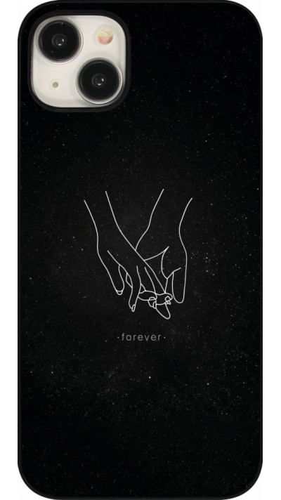 Coque iPhone 15 Plus - Valentine 2023 hands forever