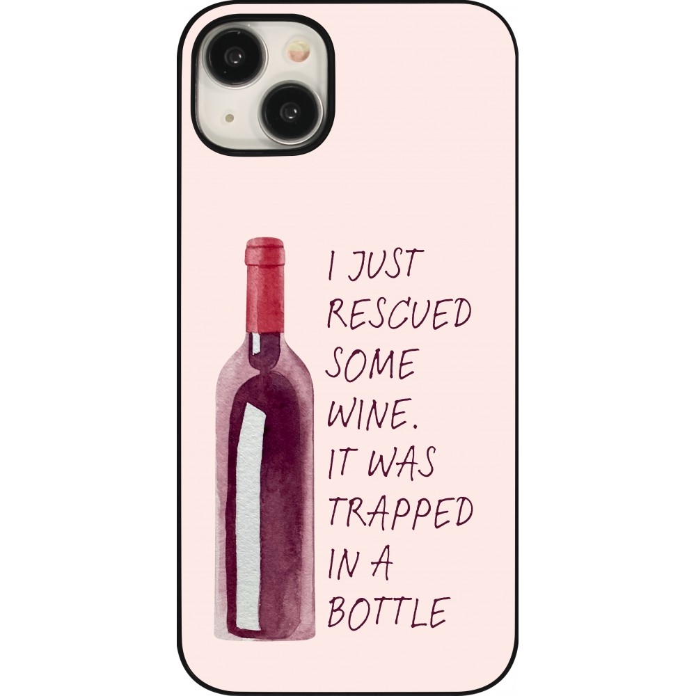 iPhone 15 Plus Case Hülle - I just rescued some wine