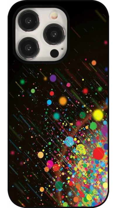 Coque iPhone 15 Pro - Abstract Bubble Lines