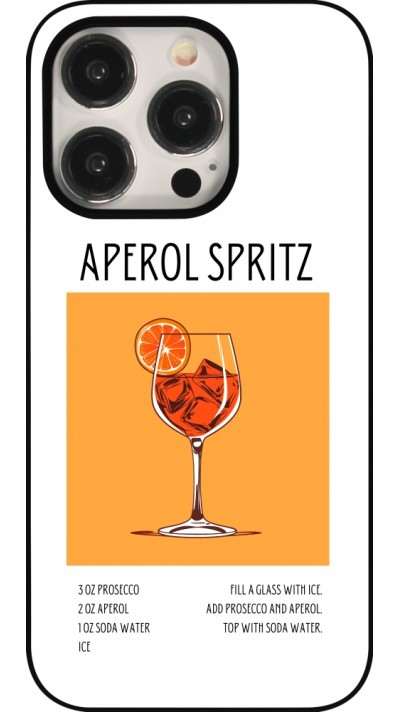 Coque iPhone 15 Pro - Cocktail recette Aperol Spritz