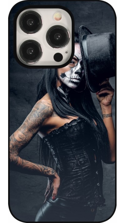Coque iPhone 15 Pro - Halloween 22 Tattooed Girl