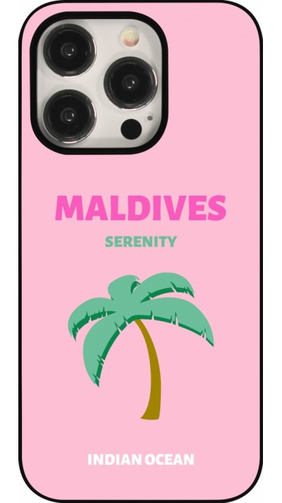 Coque iPhone 15 Pro - Pop Summer Destination Maldives