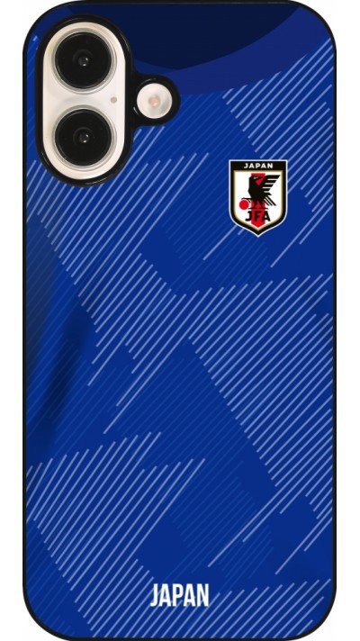 Coque iPhone 16 - Maillot de football Japon 2022 personnalisable