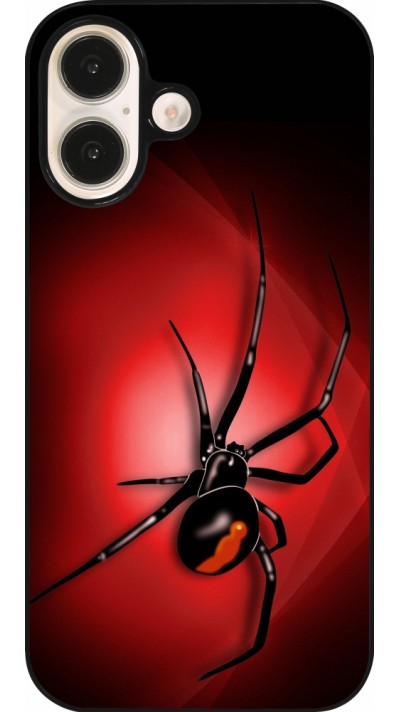 Coque iPhone 16 - Halloween 2023 spider black widow