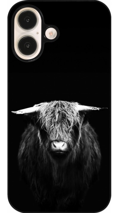 Coque iPhone 16 - Highland calf black