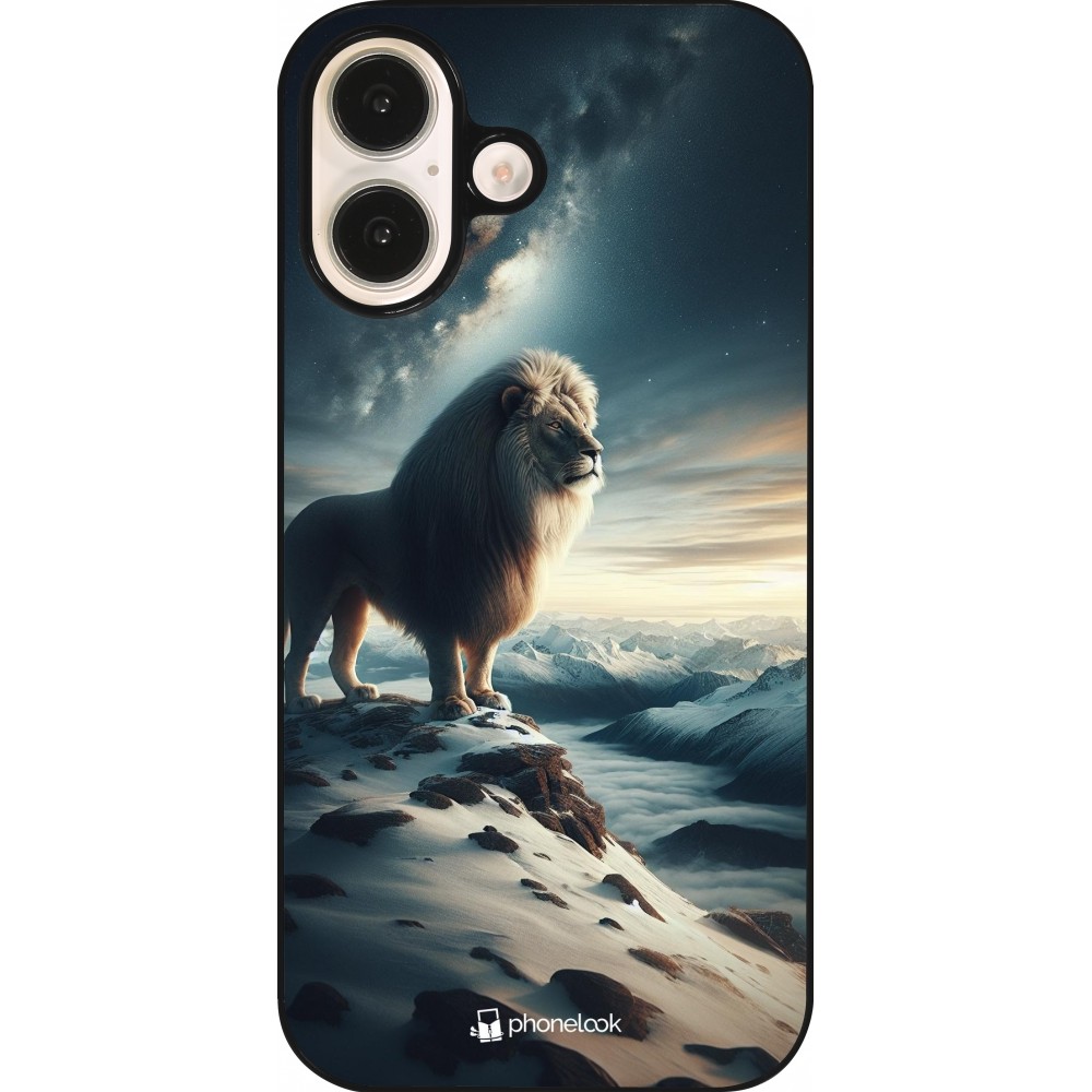 Coque iPhone 16 - Le lion blanc